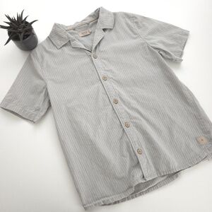 WHEAT Kids Organic Cotton Button Up Shirt size 8Y